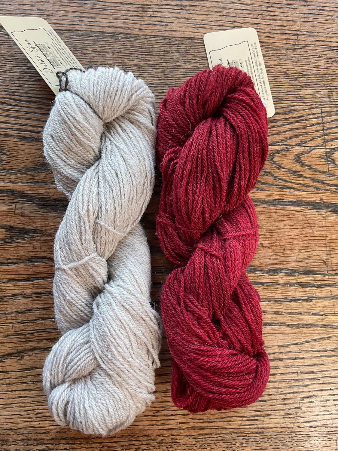 Dakota Spun 80% wool 20% alpaca yarn