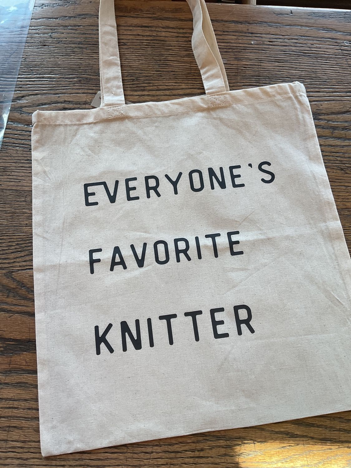 Everyone&#39;s Favorite Knitter Tote