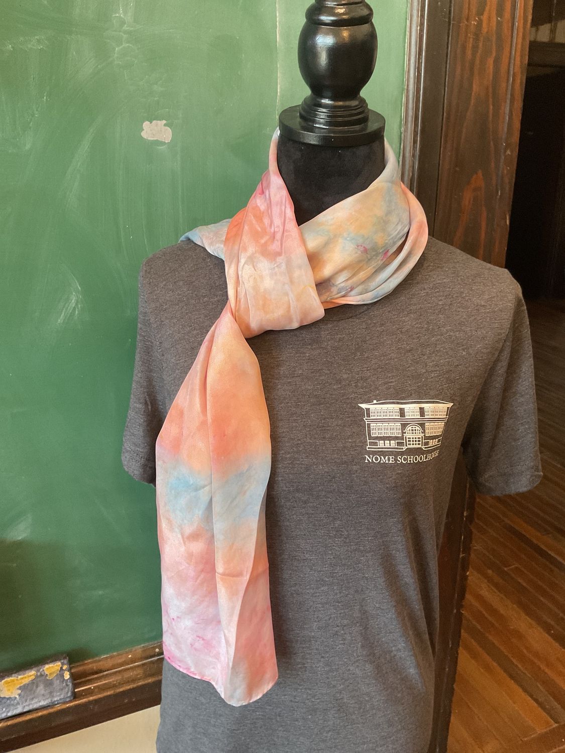 Hand Dyed Silk Scarves