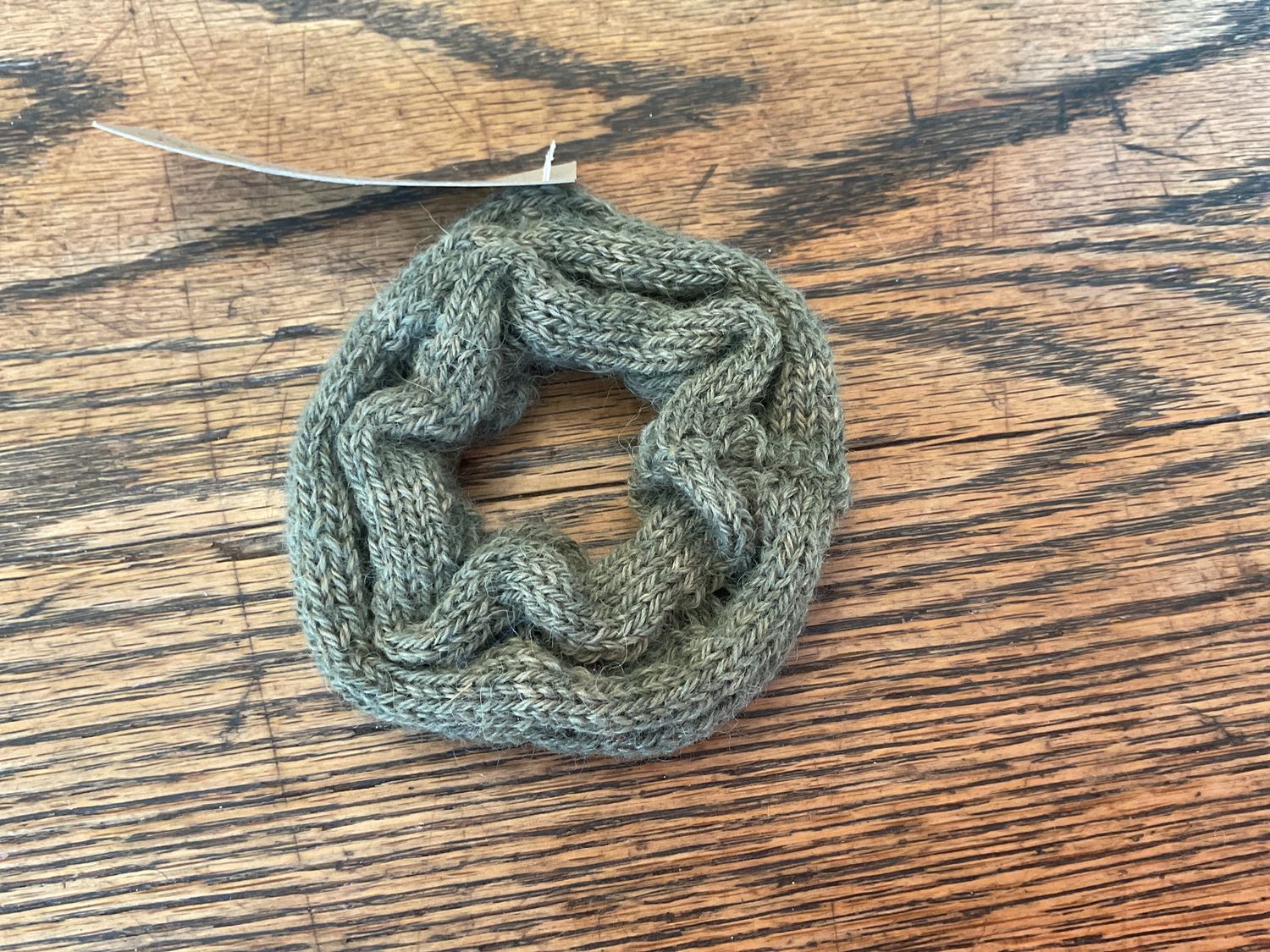 Hand Knit Hair Scrunchie