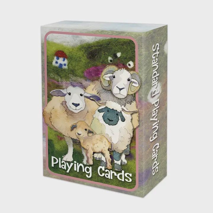 Playing Cards - Felted Sheep