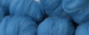 Lincoln Spinning Fiber per Ounce, Color: Peacock Blue