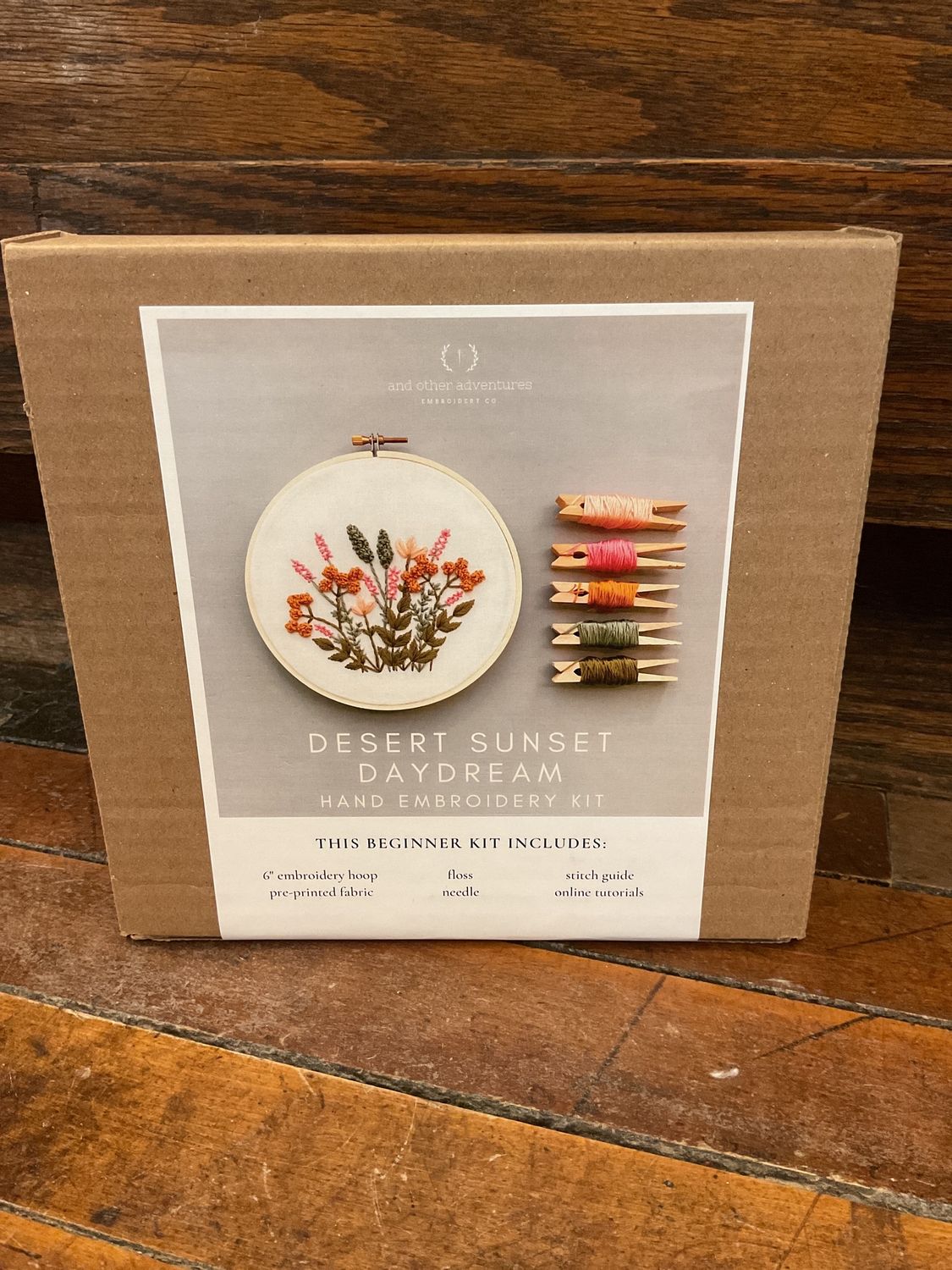 Hand Embroidery Kit - Desert Sunset Daydream