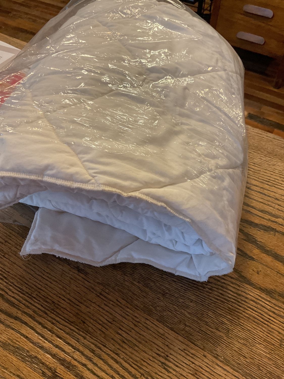 Wool Filled Throw Blanket