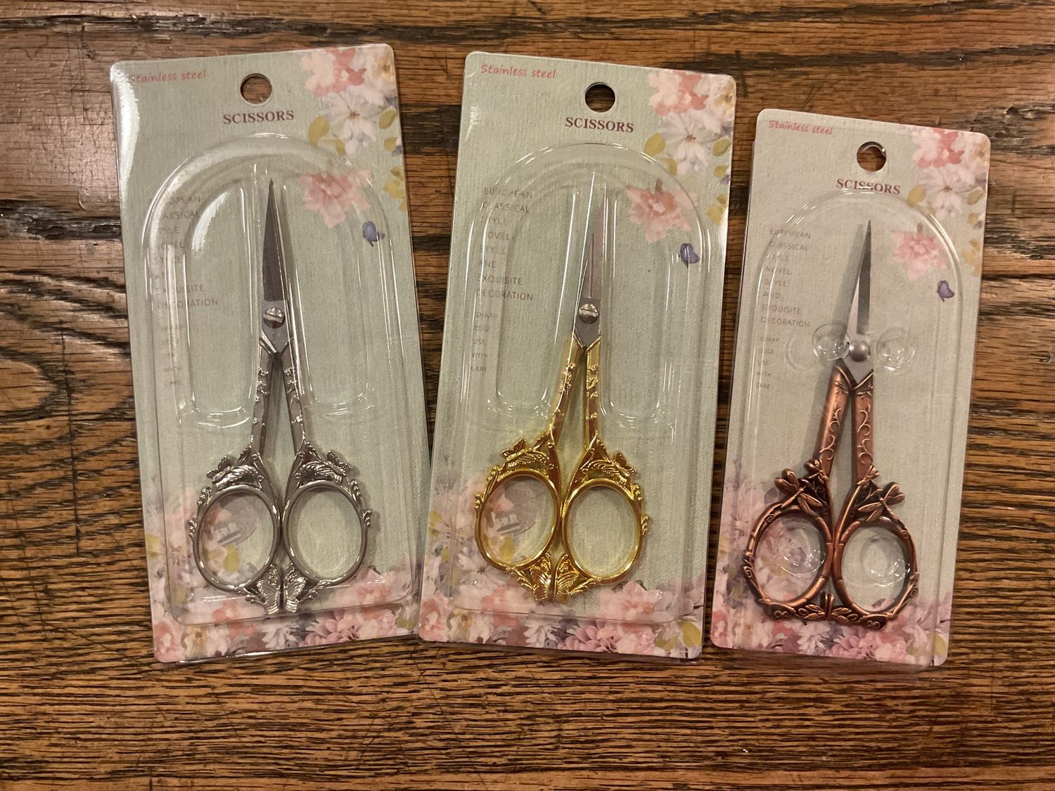 Victorian Scrollwork Scissors