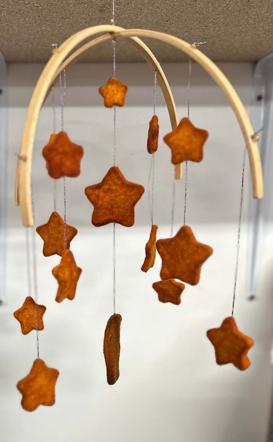 Felted Star Mobile kit