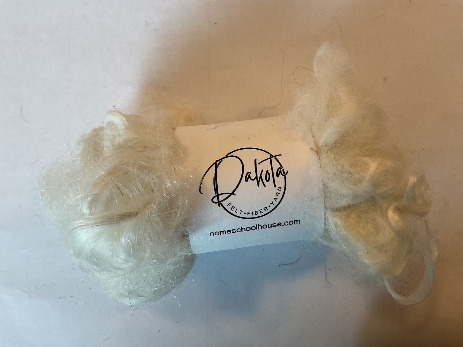 Suri Alpaca - .5 oz, Color: White