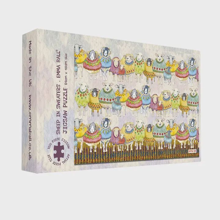 Sheep In Sweaters Puzzle