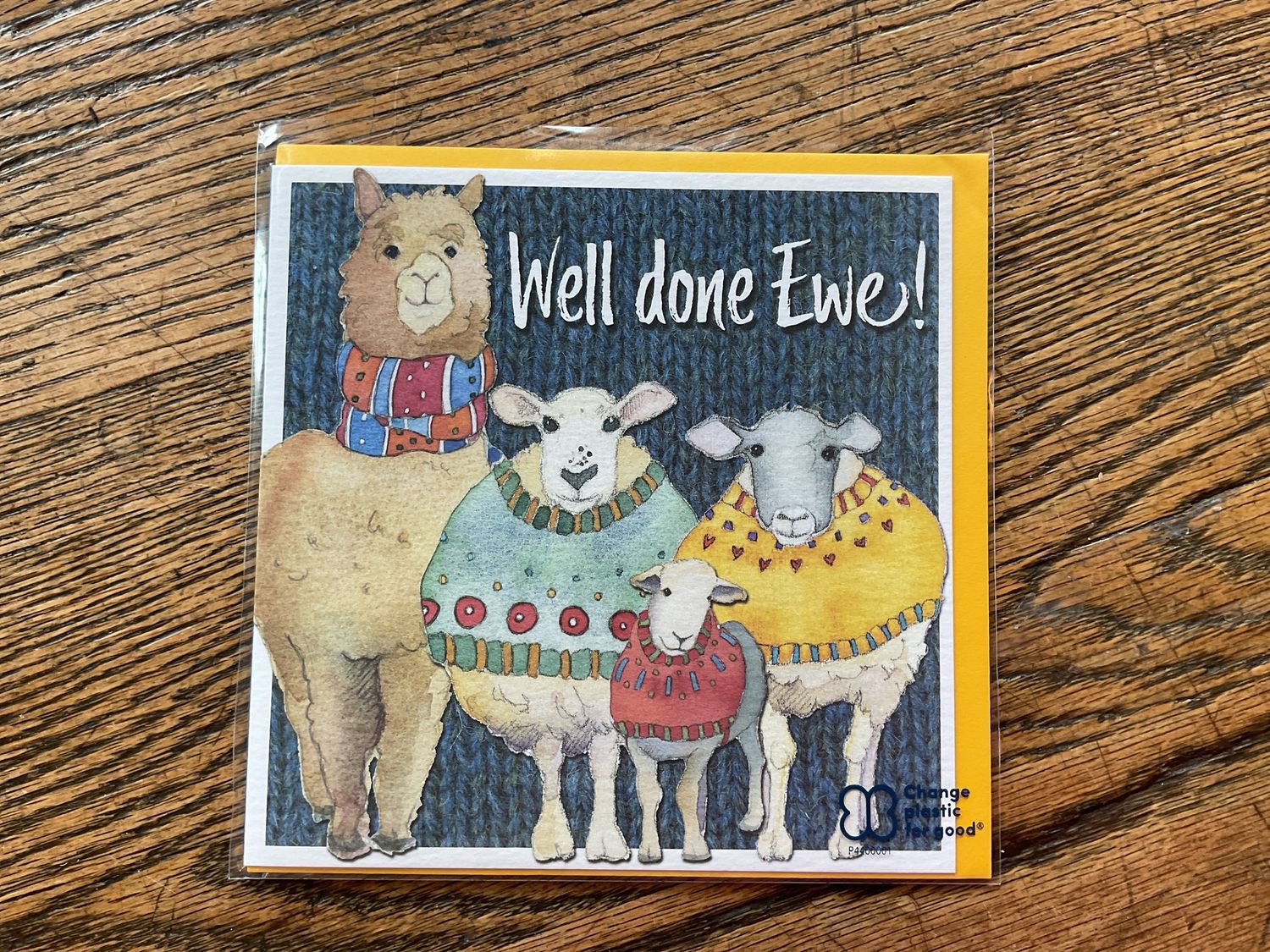 card-Well Done Ewe
