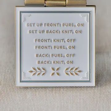 Kitchener Stitch Pin