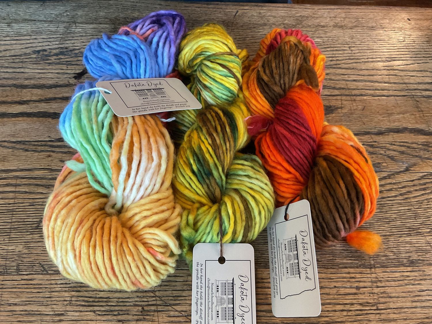 Dakota Dyed - Yarn - Superwash Merino Bulky