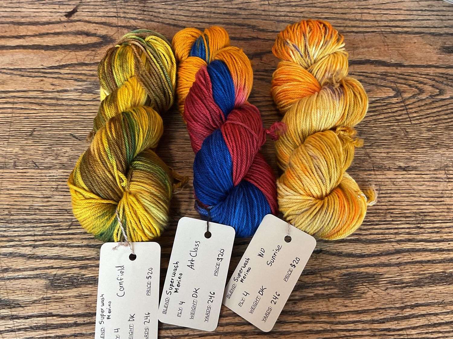 Dakota Dyed - Yarn - Superwash Merino DK