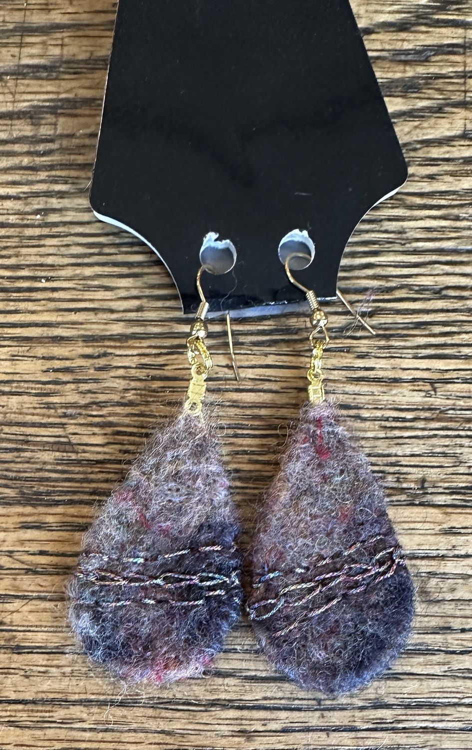 Handmade Felted Wool Earrings