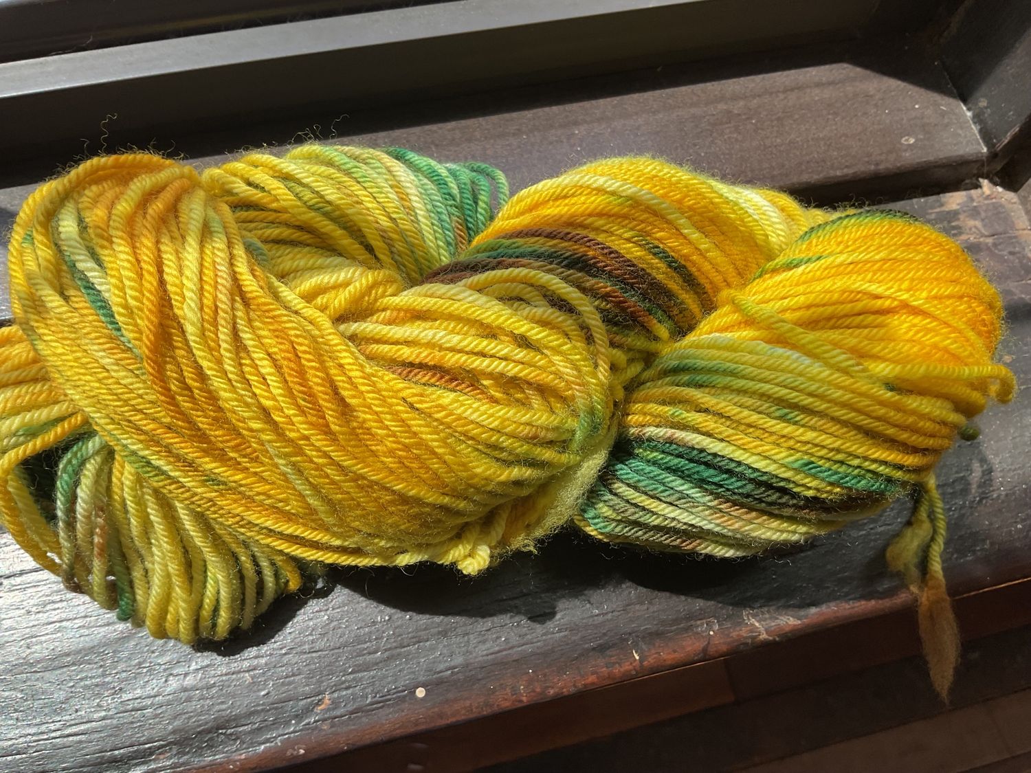 Dakota Dyed -Yarn - Superwash Merino DK- 200 yds, Color: Cornfield
