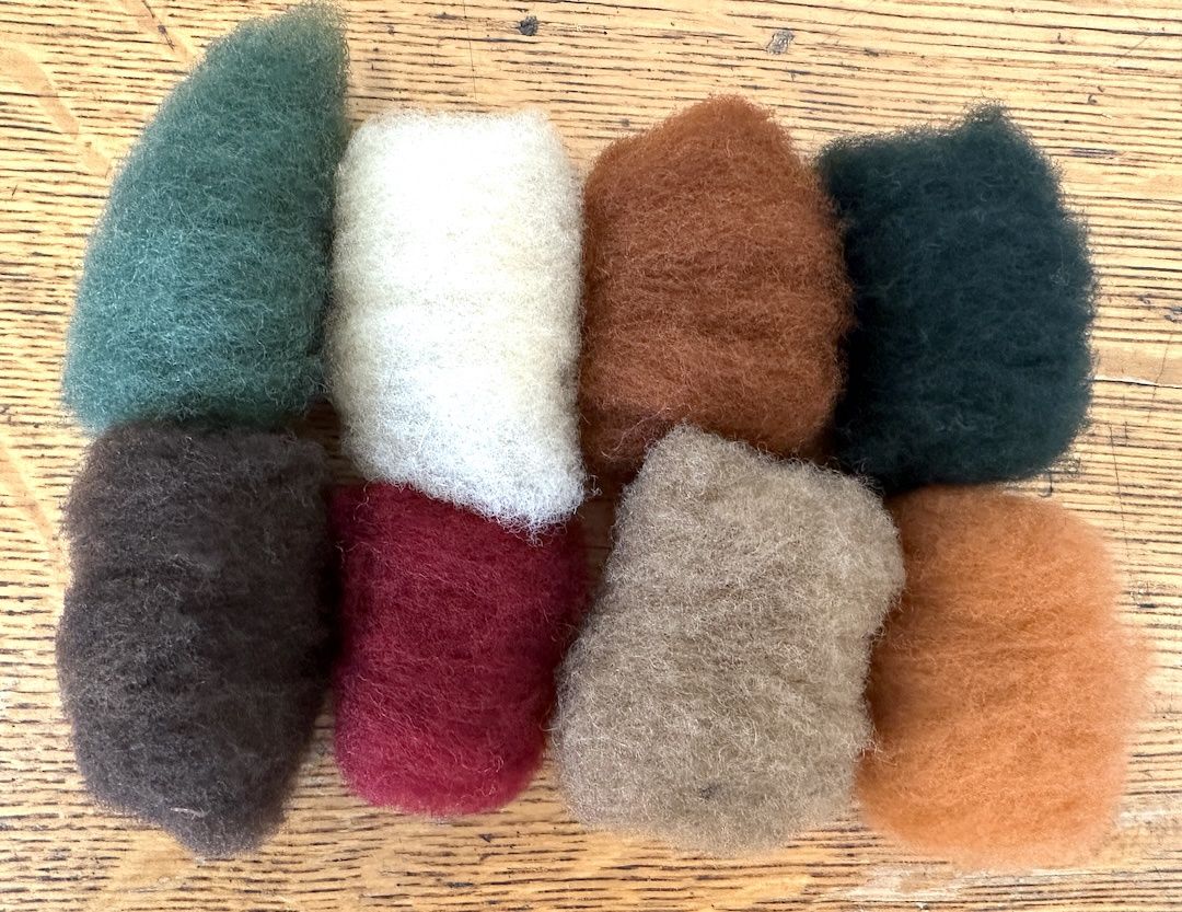 Needle Felting Wool Multi Pack