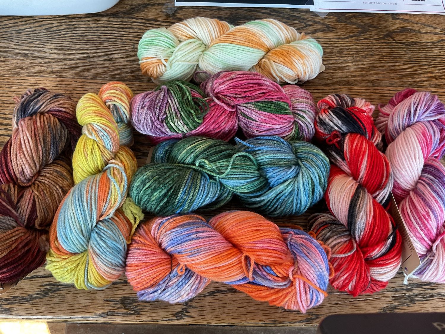 Dakota Dyed -Yarn - Superwash Merino DK- 200 yds