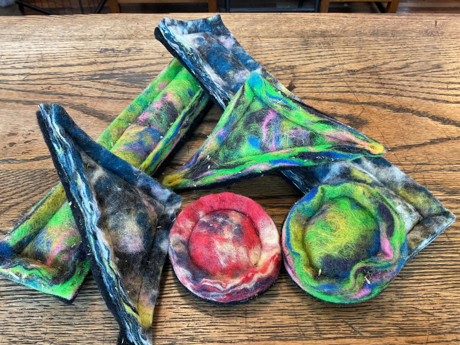 Felted Cat Toy