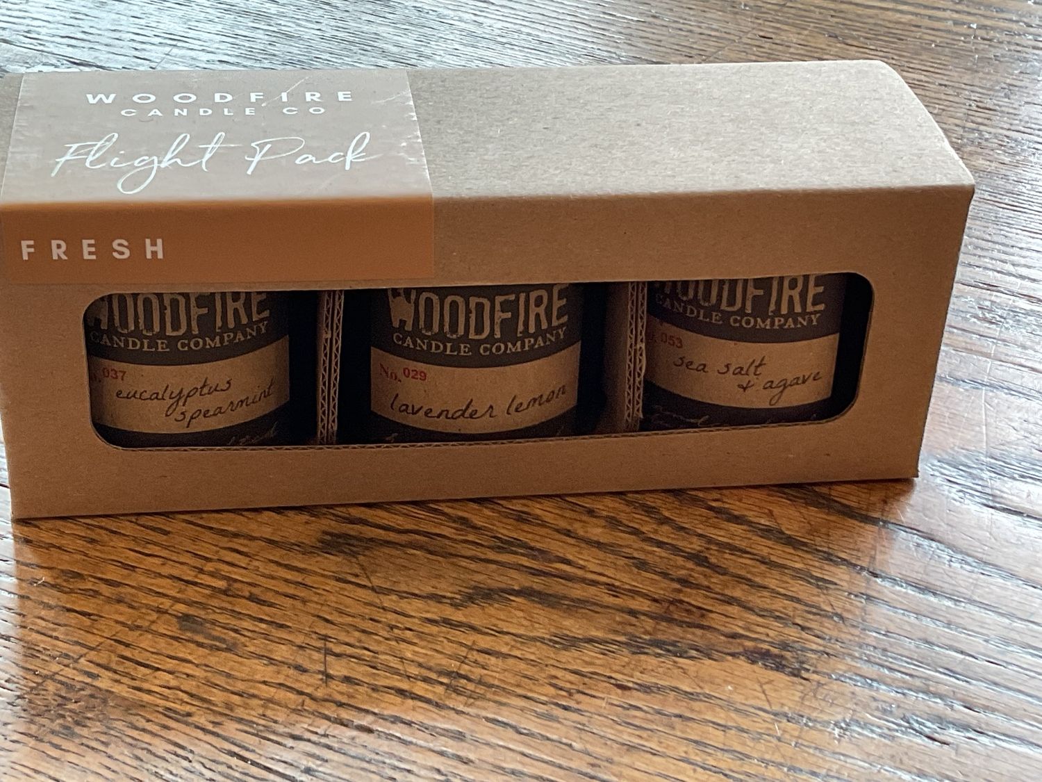 Woodfire Flight Pack/3 Pk Gift Set, Type: Fresh