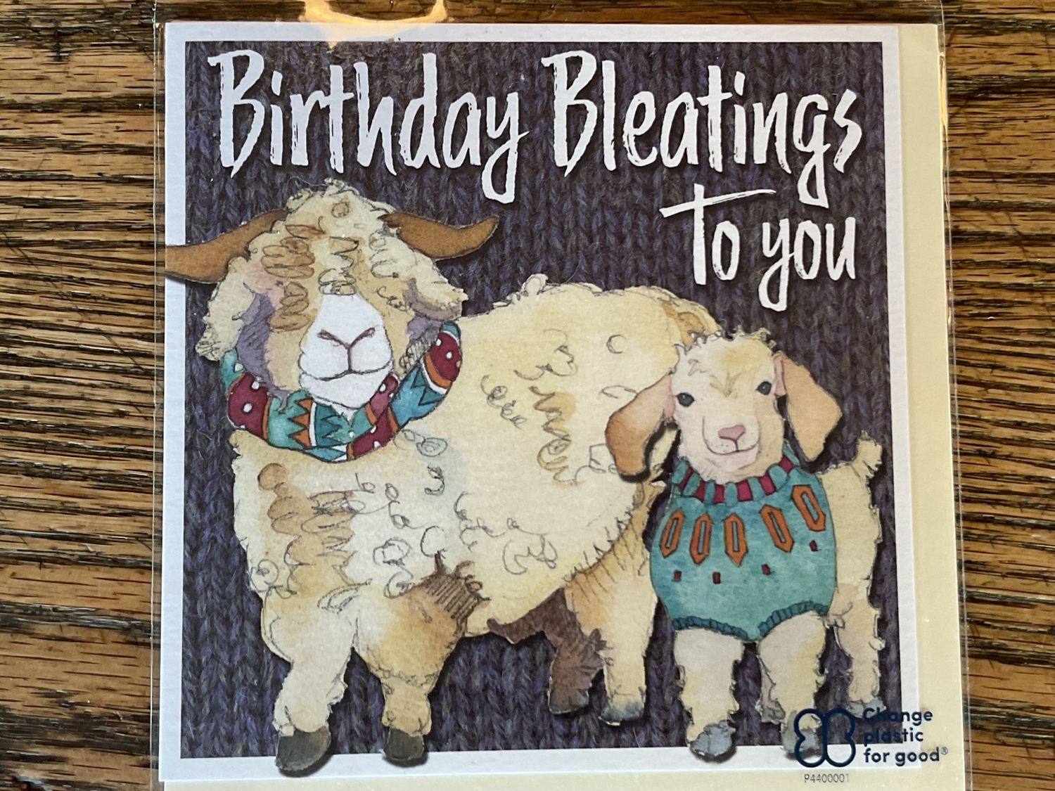 Card- Birthday Bleatings to you