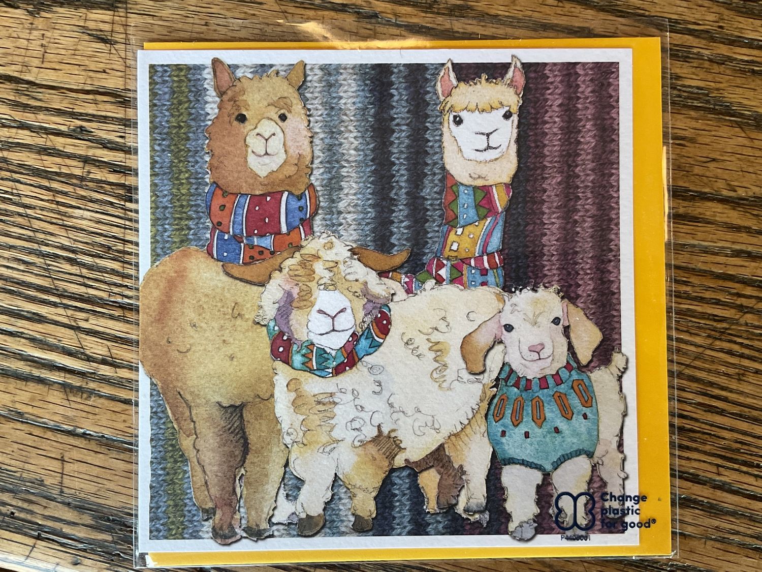 Card- Alpacas and Angora Card