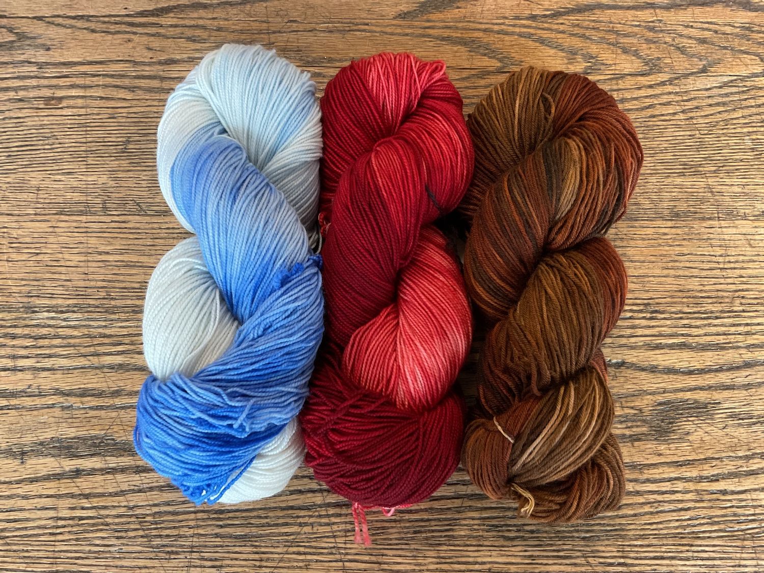 Dakota Dyed Yarn Superwash Merino Nylon Fingering 464yds Yarn