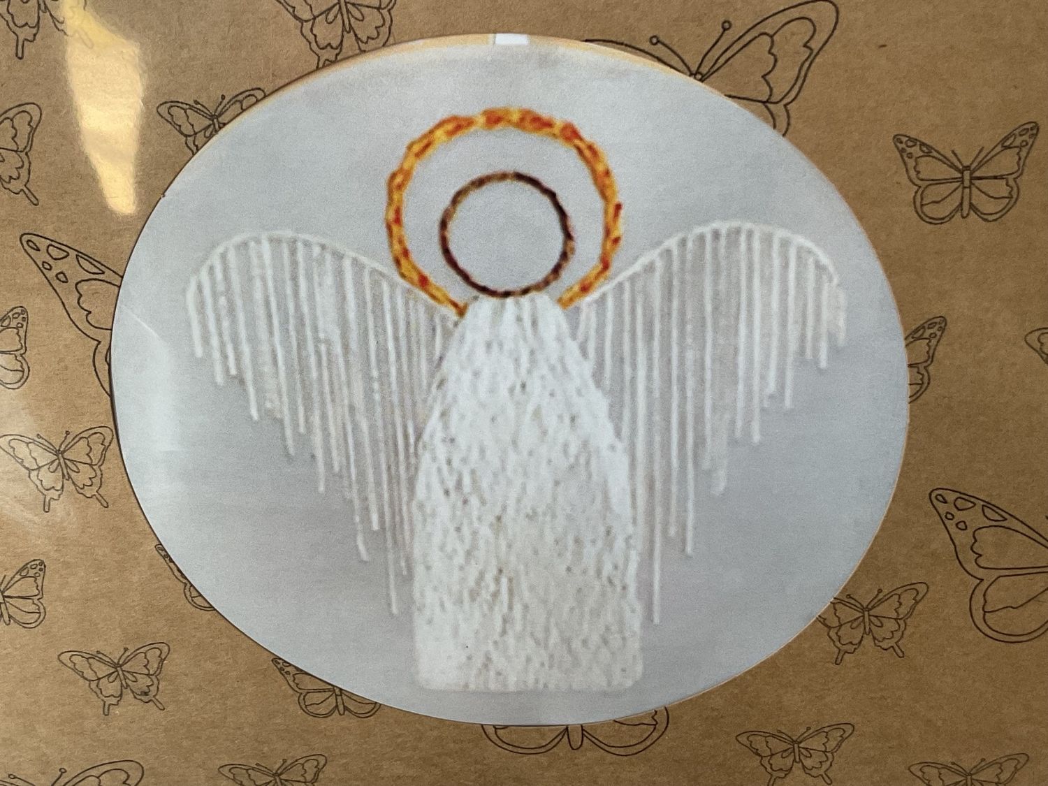 Embroidery Kit/Natural Colors/Angel