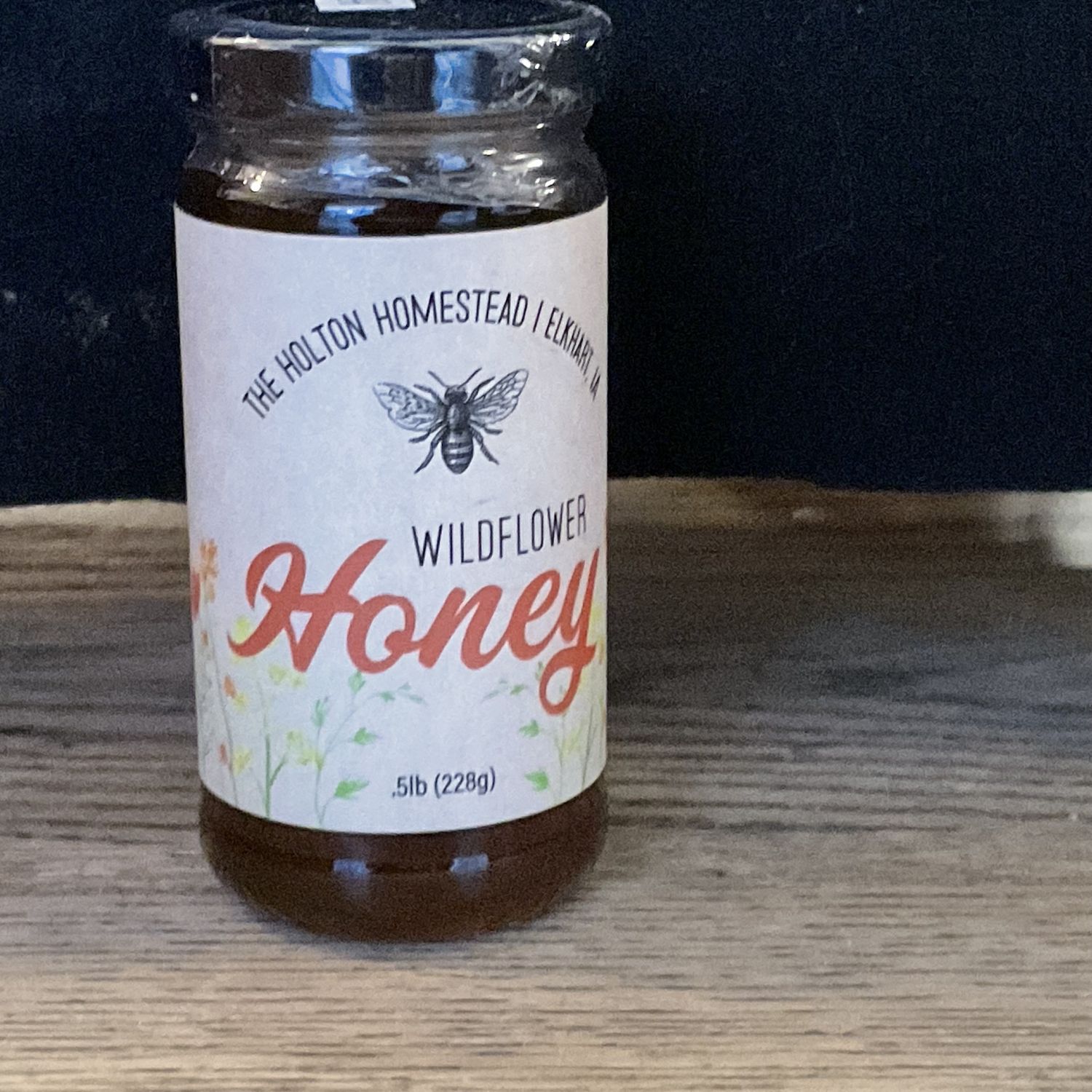The Holton Homestead - Wildflower Honey (.5 lb.)