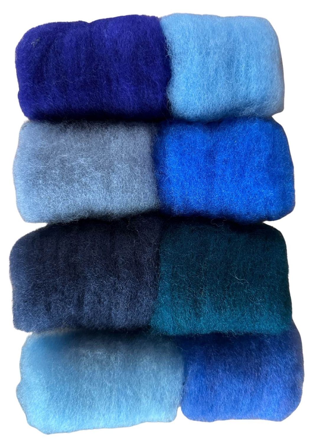 Blue Corriedale Color Sampler