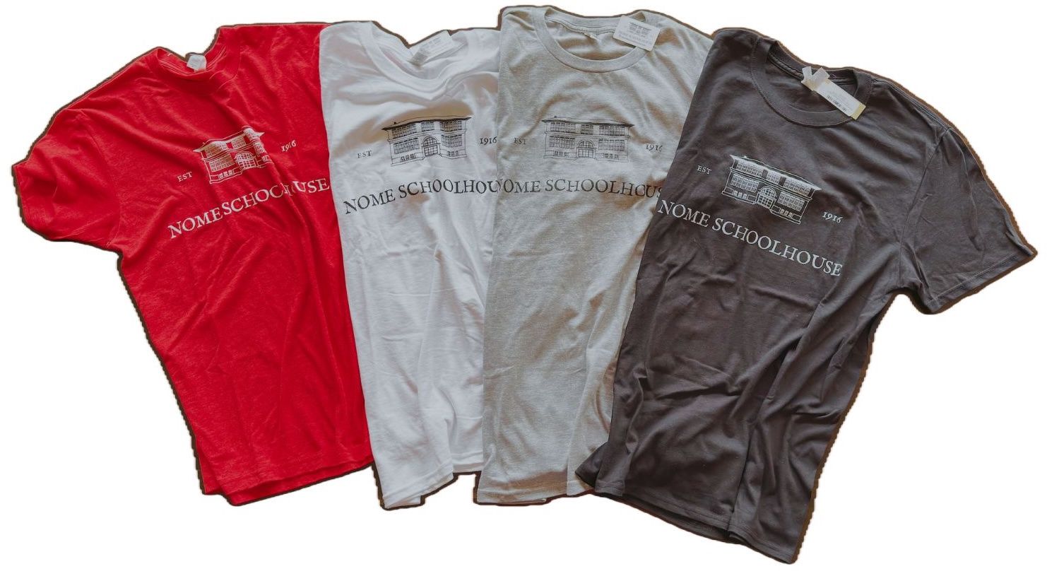 Adult Nome Schoolhouse Logo T-Shirt