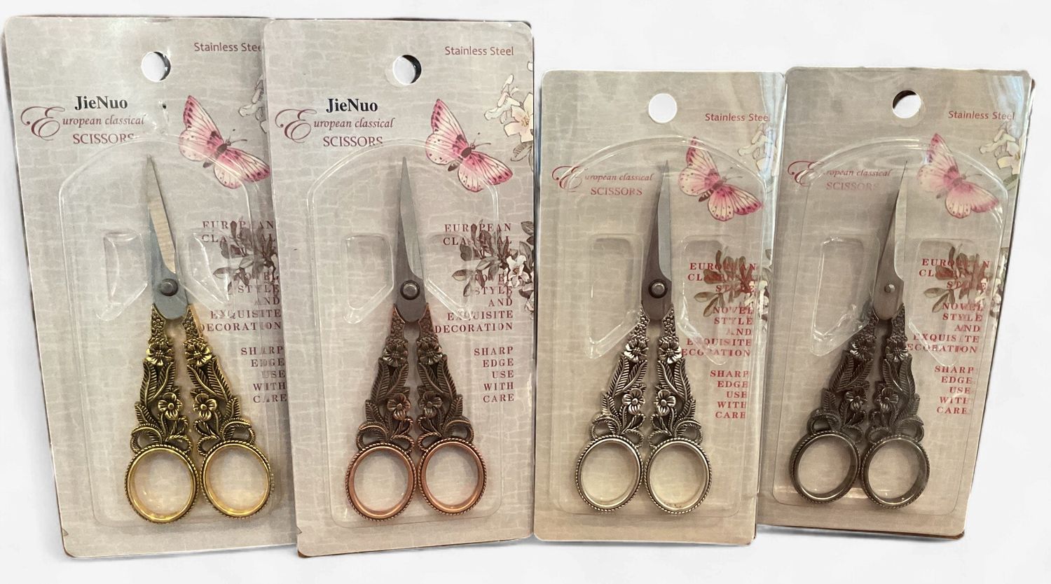 Floral Teardrop Scissors