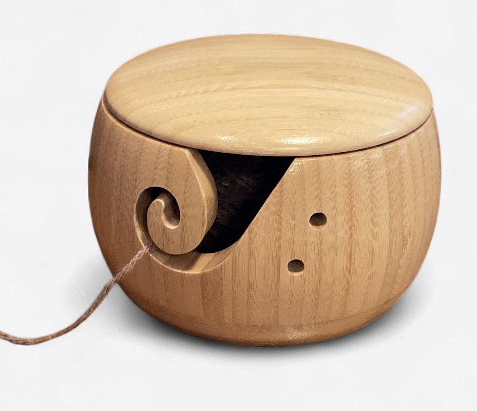 Wooden Yarn Bowl
