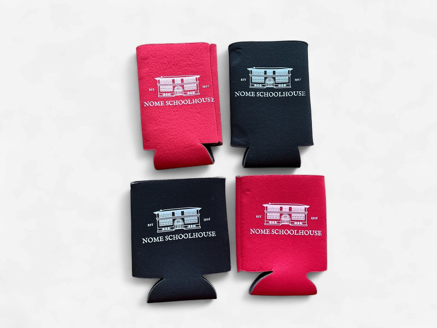 Nome Schoolhouse Can Koozie