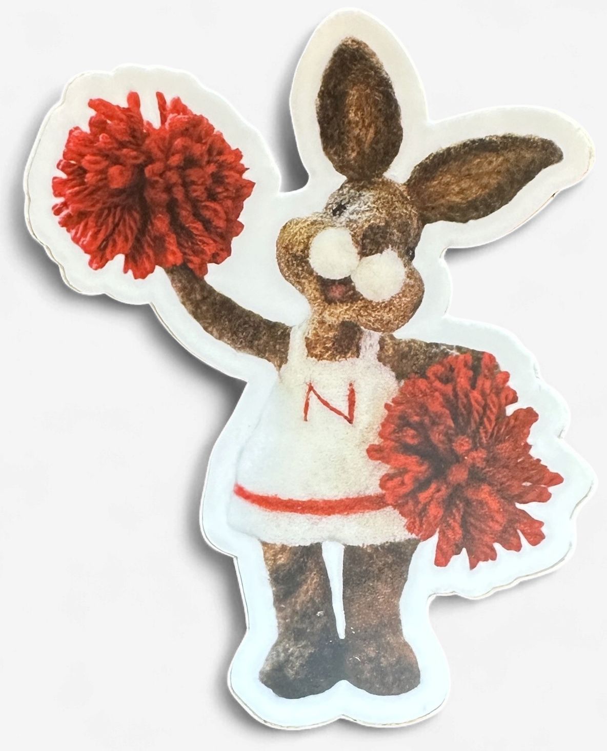 Sticker/Nome Cheer Bunny