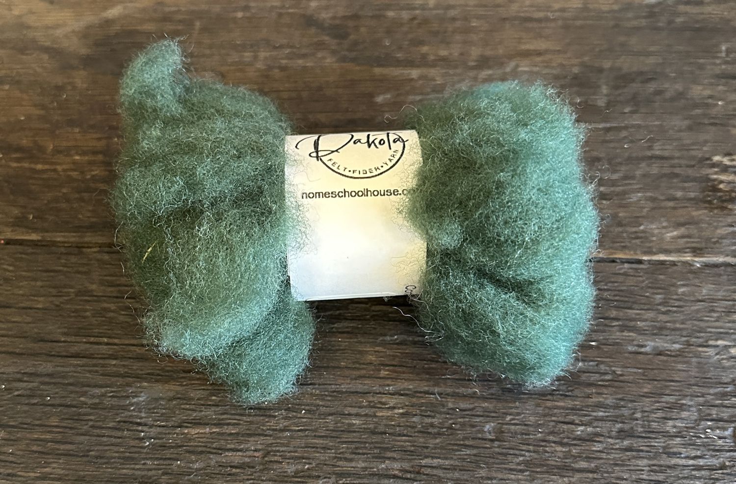 Nome Schoolhouse Corriedale Needle Felting Wool Roving (8 Grams) Nome Schoolhouse Corriedale Needle Felting Wool Roving (8 Grams), Color: Basil