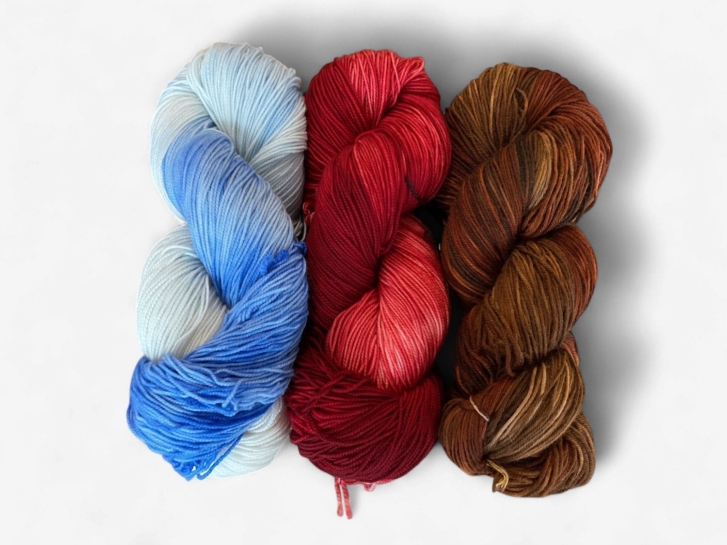 Dakota Dyed Yarn Superwash Merino Nylon Fingering 464yds Yarn