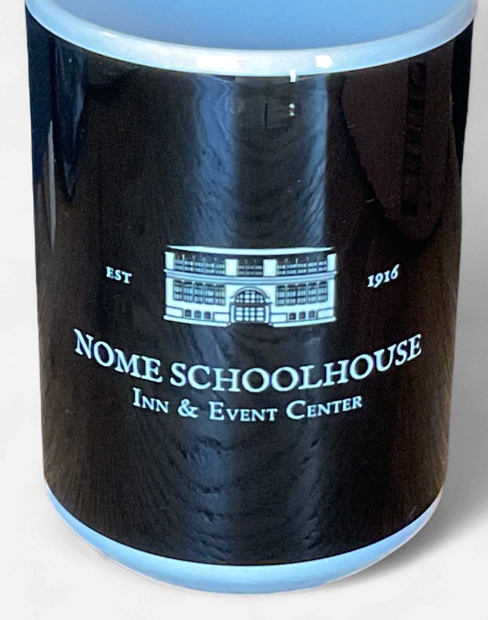 Nome Schoolhouse 15 Oz Logo Mug