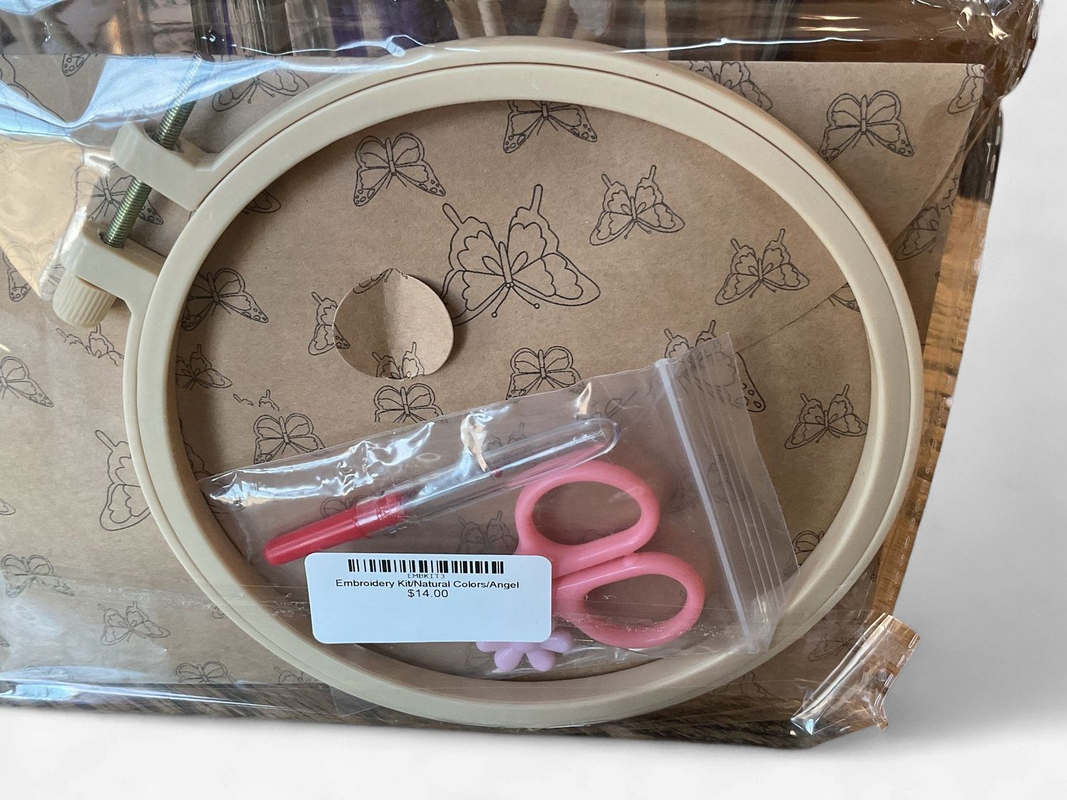 DIY Art Angels Embroidery Natural Colors Kit