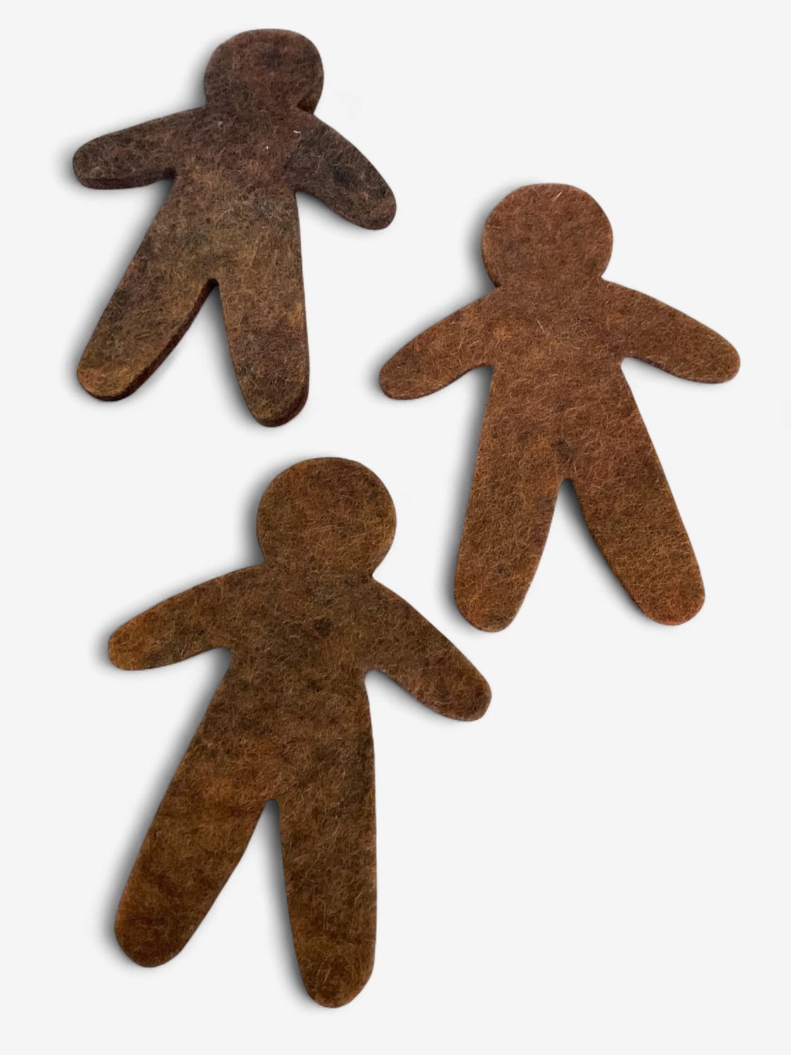Nome Schoolhouse Felted Gingerbread Man  (5")