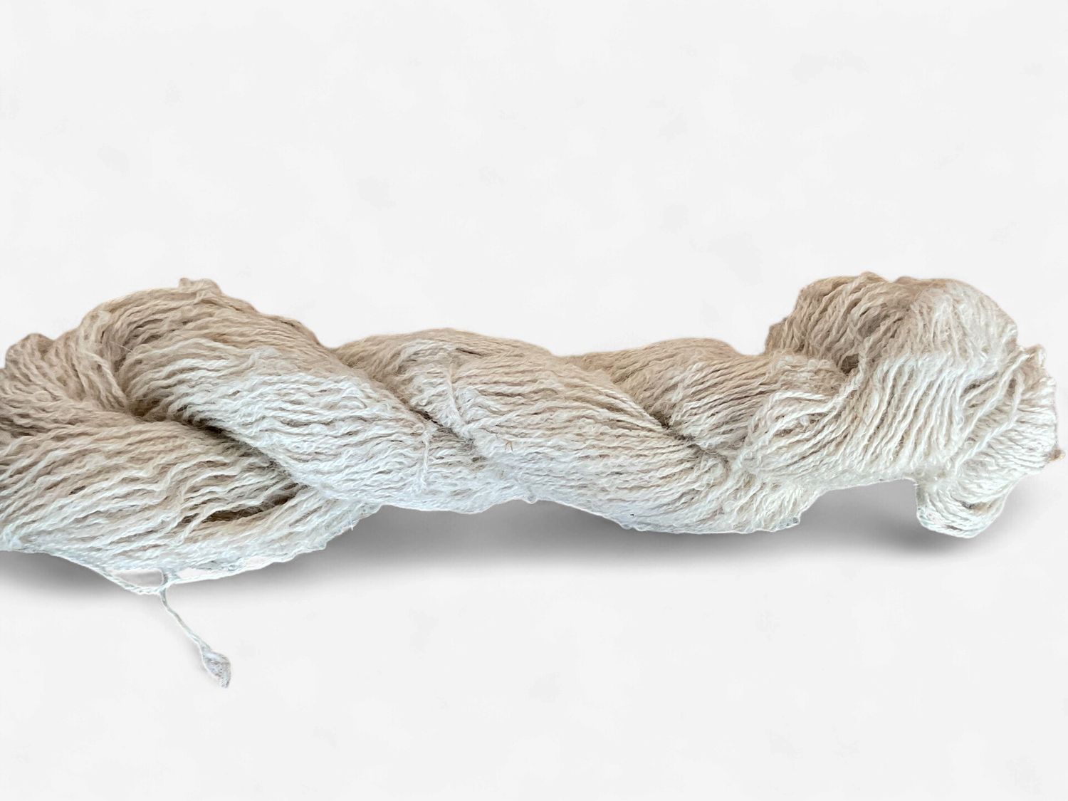 Dakota Spun 70/30 Wool Angora Bunny Sport Yarn 200 Yd, Color: natural