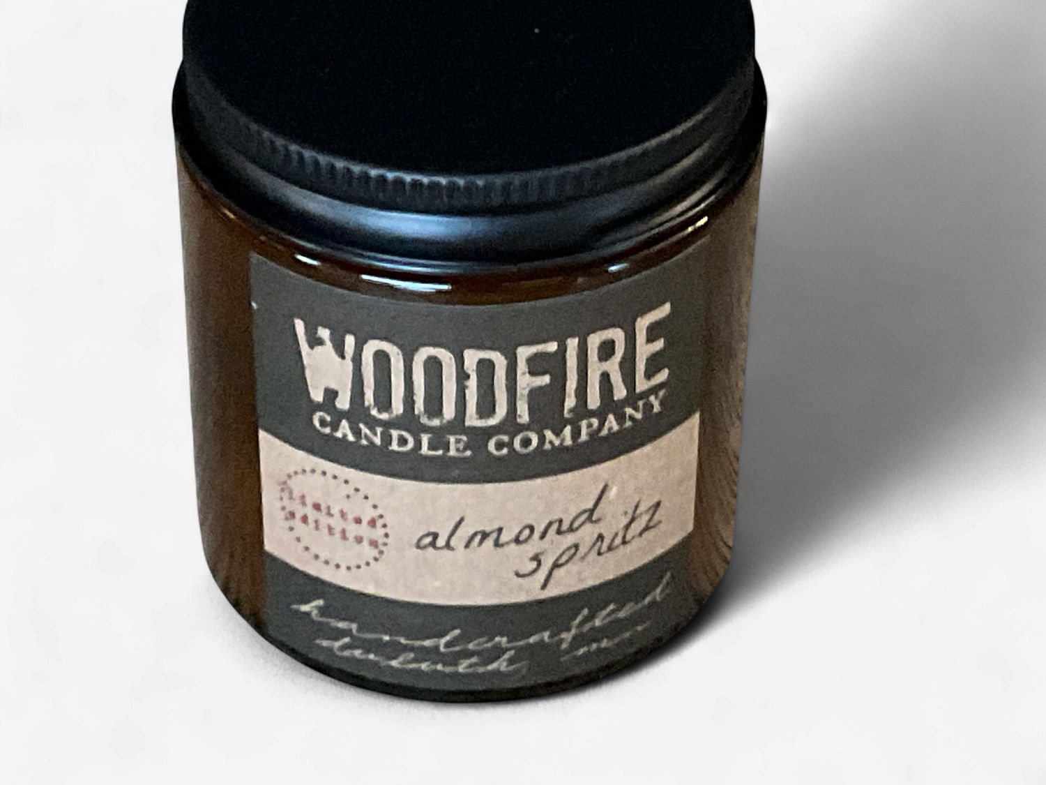 Woodfire Mini Amber Wood Wick Soy Candle (4oz)