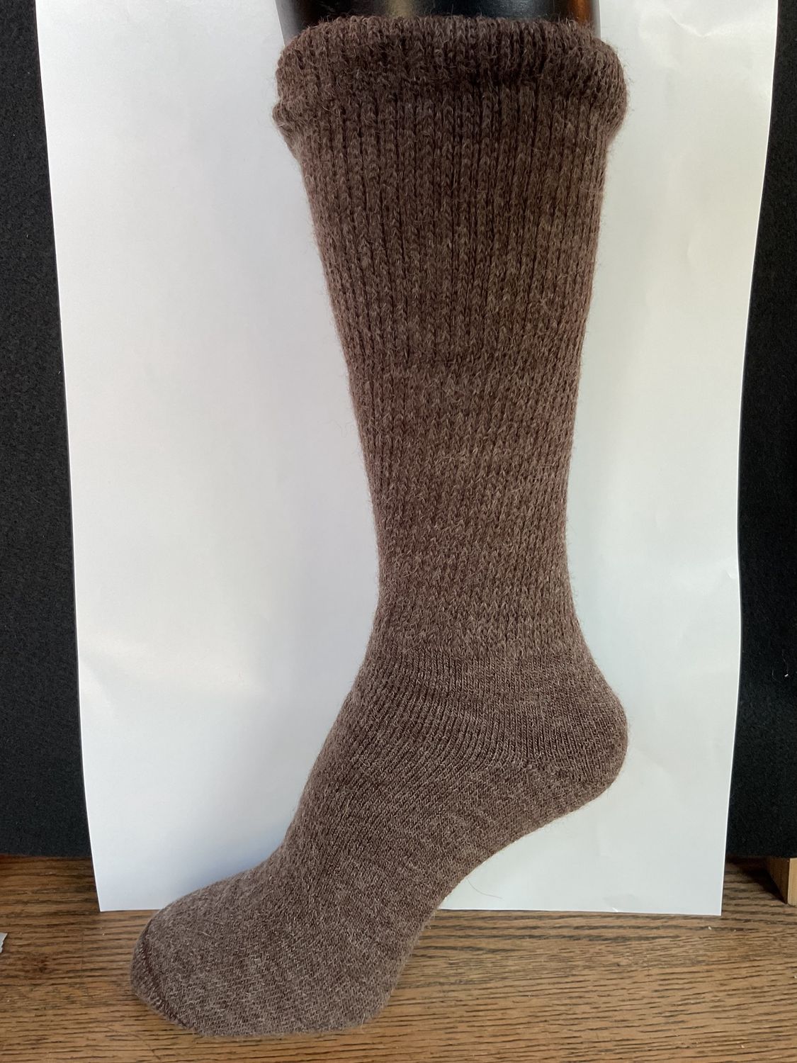 Creekwater Alpaca Socks, Color: Cocoa, Gender: MEN'S, Style: Loose Top