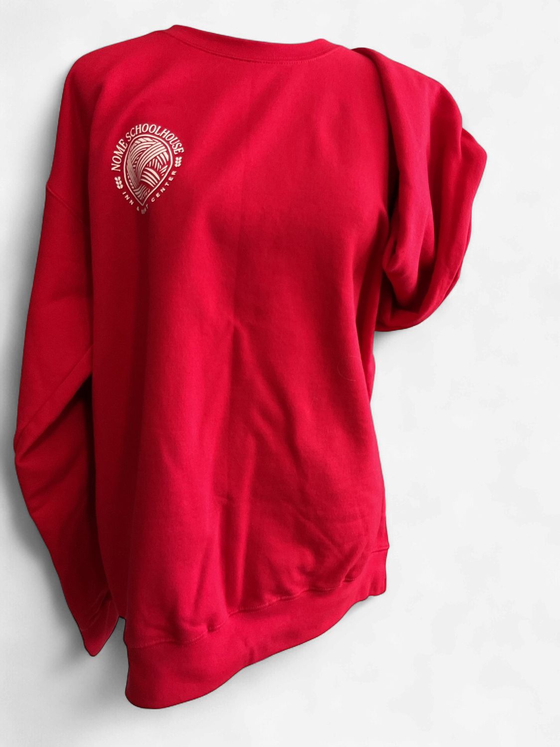 Adult Nome Schoolhouse Red Crew Sweatshirt