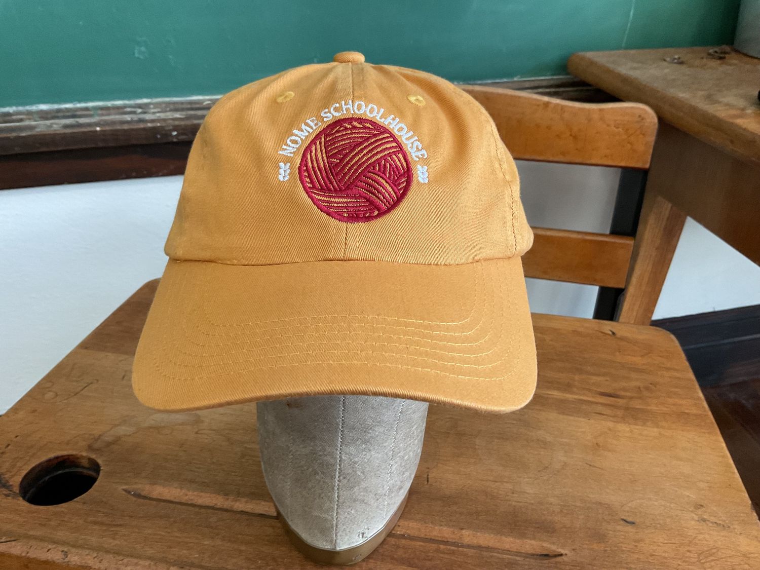 Baseball cap, Blend/Color: Mustard