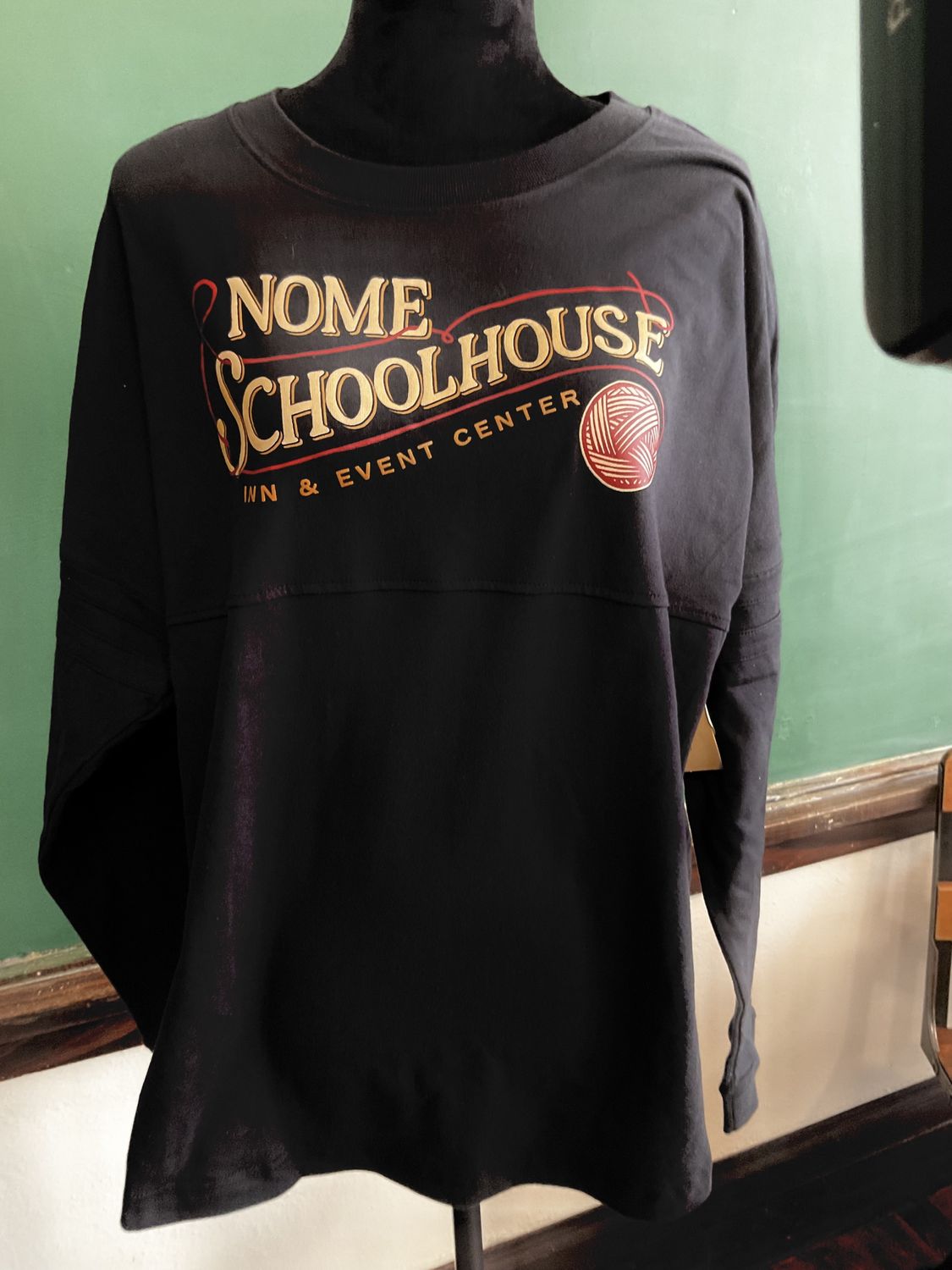 Long Sleeve Heavyweight Women’s T-shirt., Color: Black medium