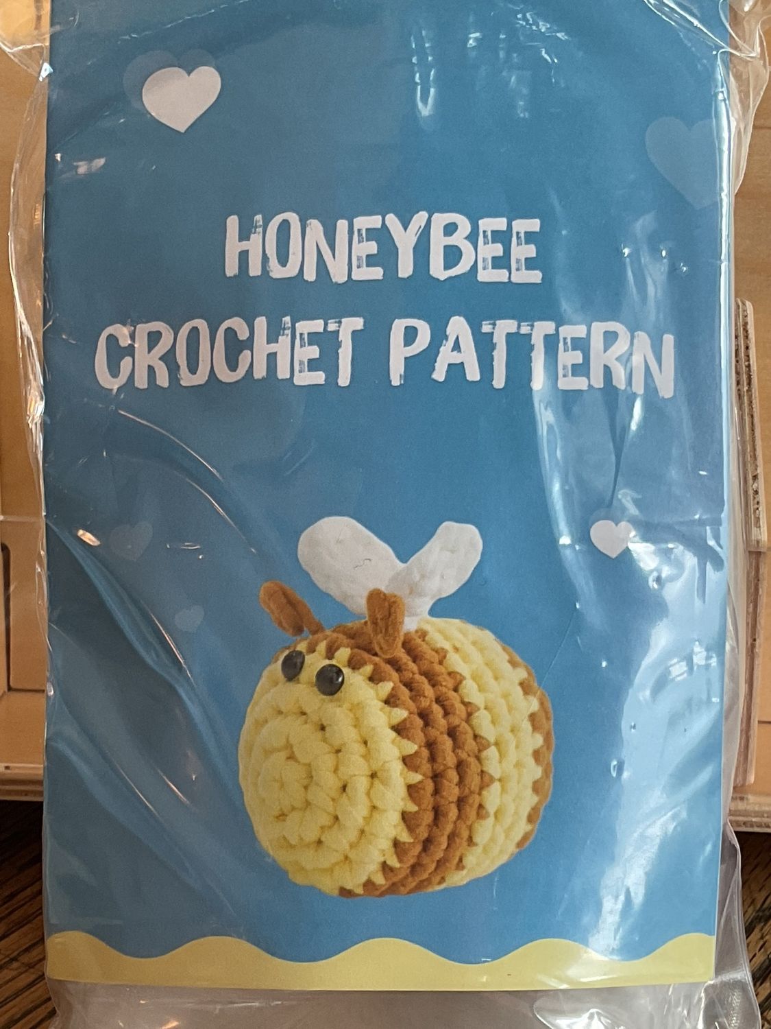 DIY Handicrafts Honeybee Crochet Kit