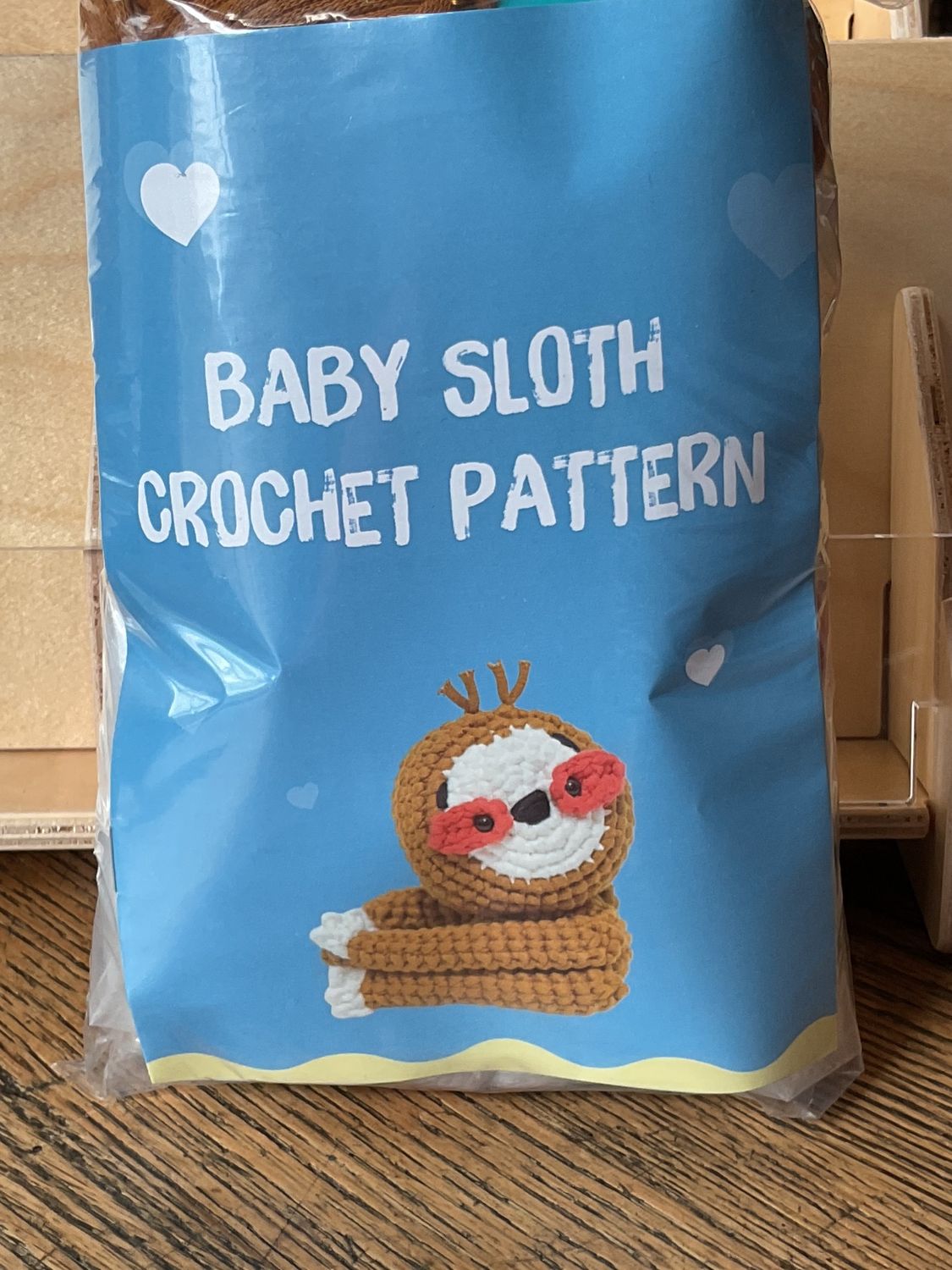 DIY Handicrafts Baby Sloth Crochet Kit, Style: Baby Sloth