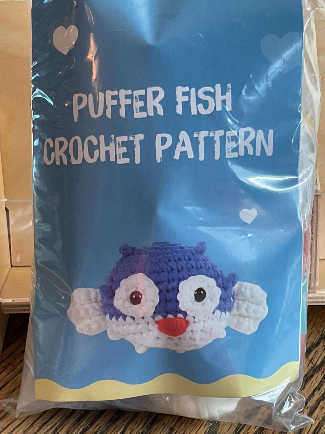 DIY Handicrafts Puppet Fish Crochet Kit