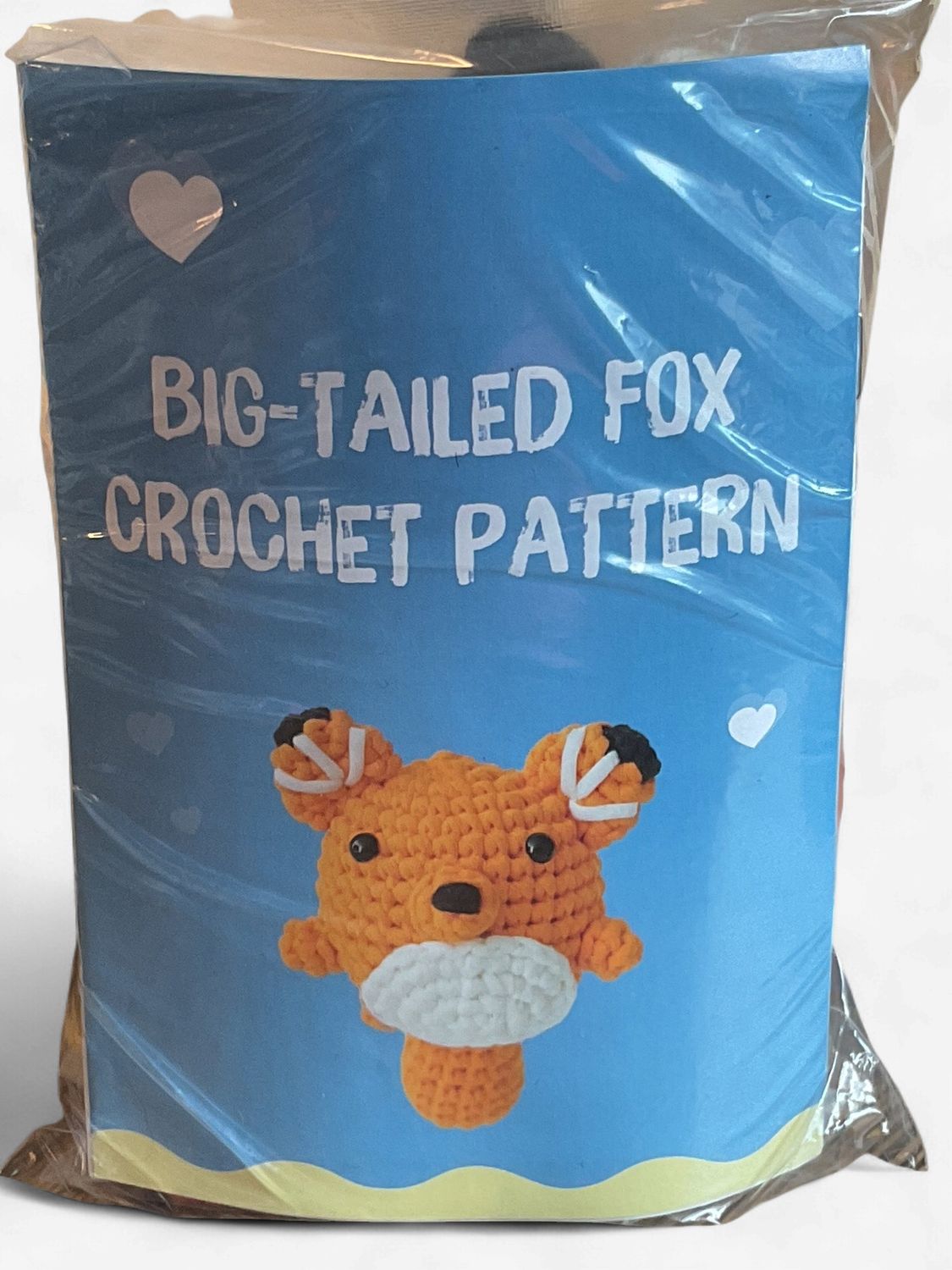 DIY Handicrafts Big Tail Fox Crochet Kit