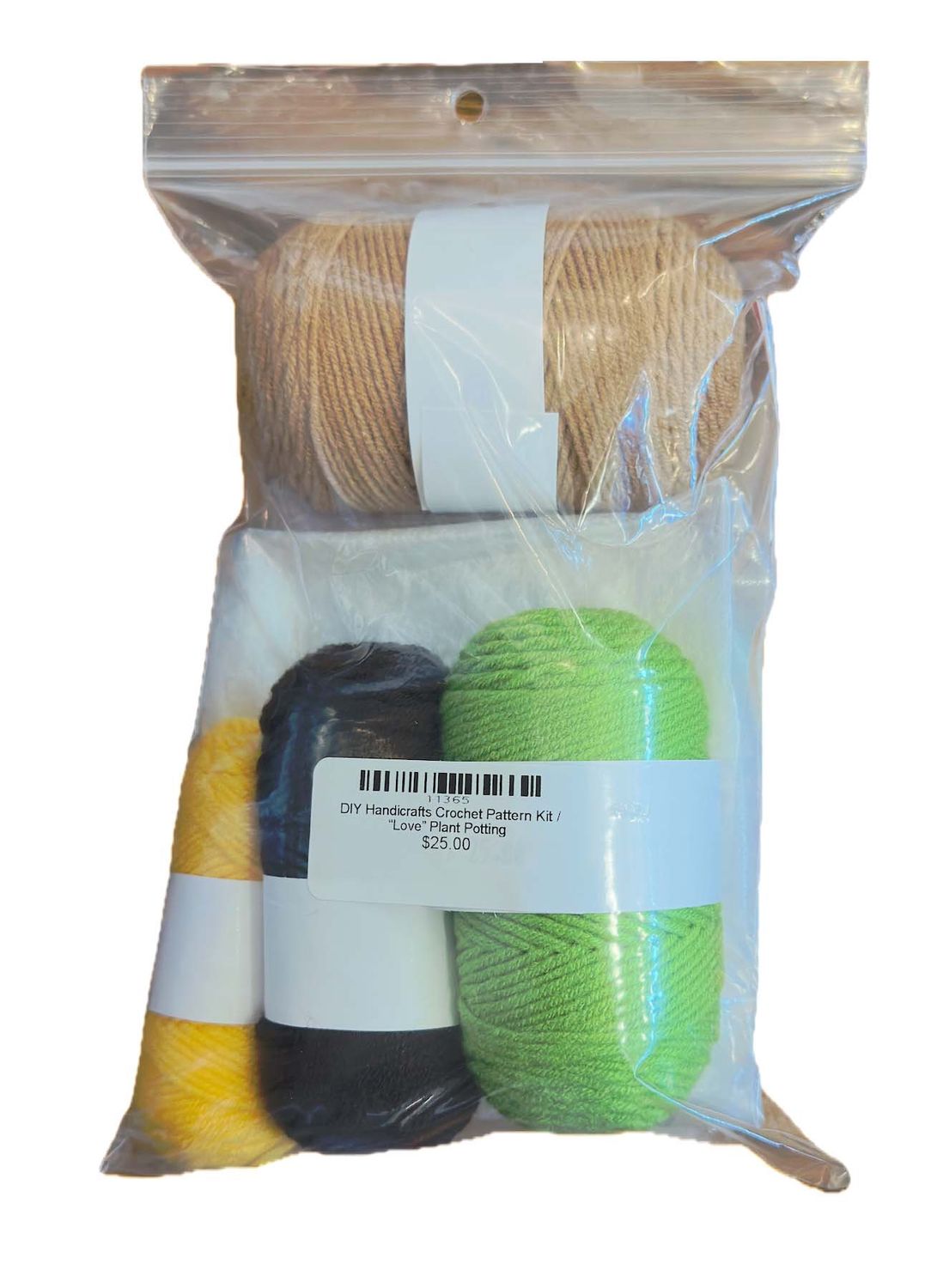 DYI Handicrafts Love Succulent Crochet Kit