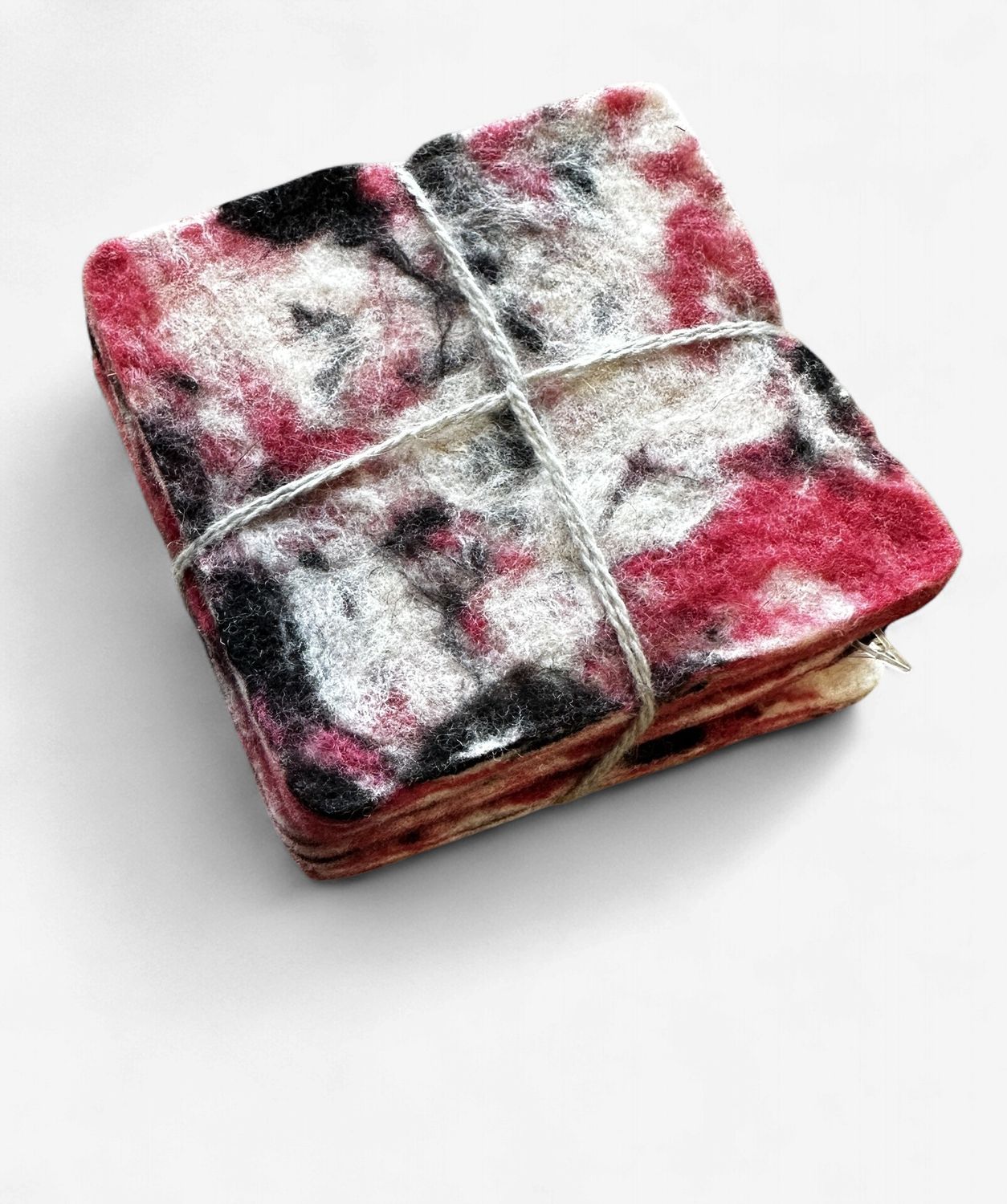 Nome Schoolhouse Color Felted Coasters 4 Pack